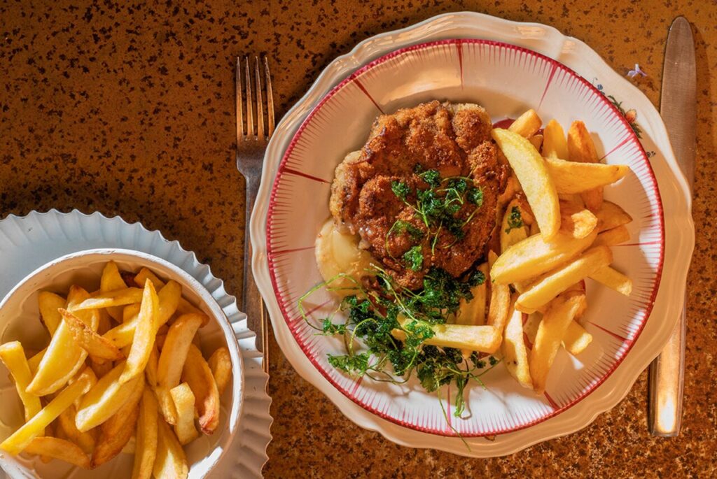 Wildschwein-Cordon bleu