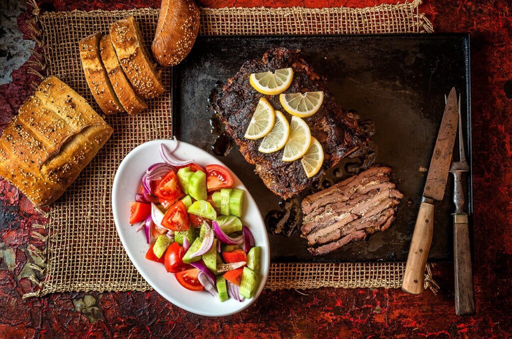 Gyros-Schichtbraten
